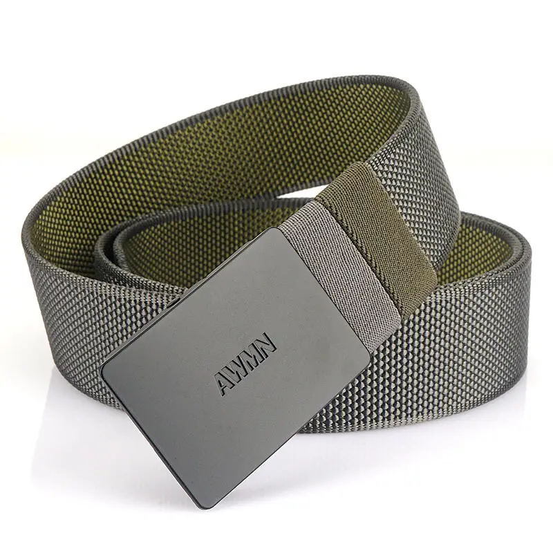 Double Face Nylon Belt Men Women Adjustable Buckle - Image 6