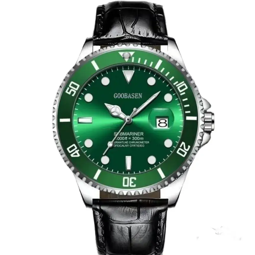 Gubaisen Men's Water Resistant Chronograph Watch with Calendar - Image 5