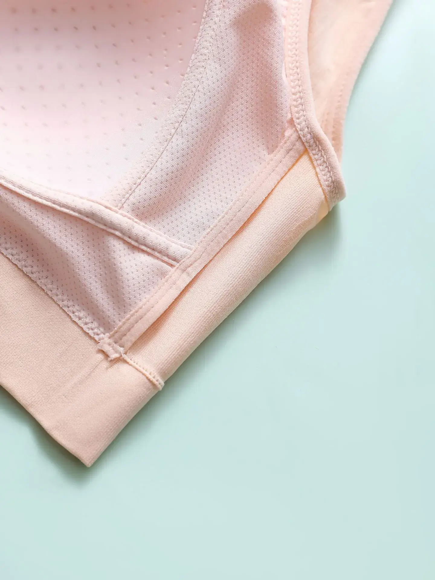New Vest-style Bra Pink Large Plus Comfortable Adjustable — feature 7