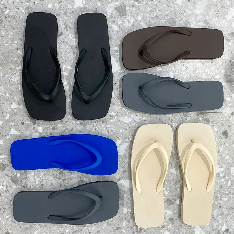 2025 Japanese Style Flip Flops Women Summer Solid Color - Image 7