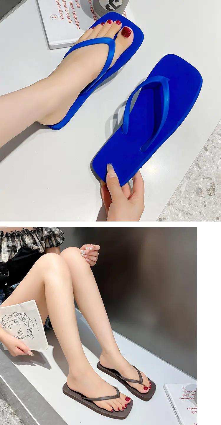 2025 Japanese Style Flip Flops Women Summer Solid Color — feature 25