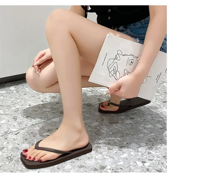 2025 Japanese Style Flip Flops Women Summer Solid Color — feature 28