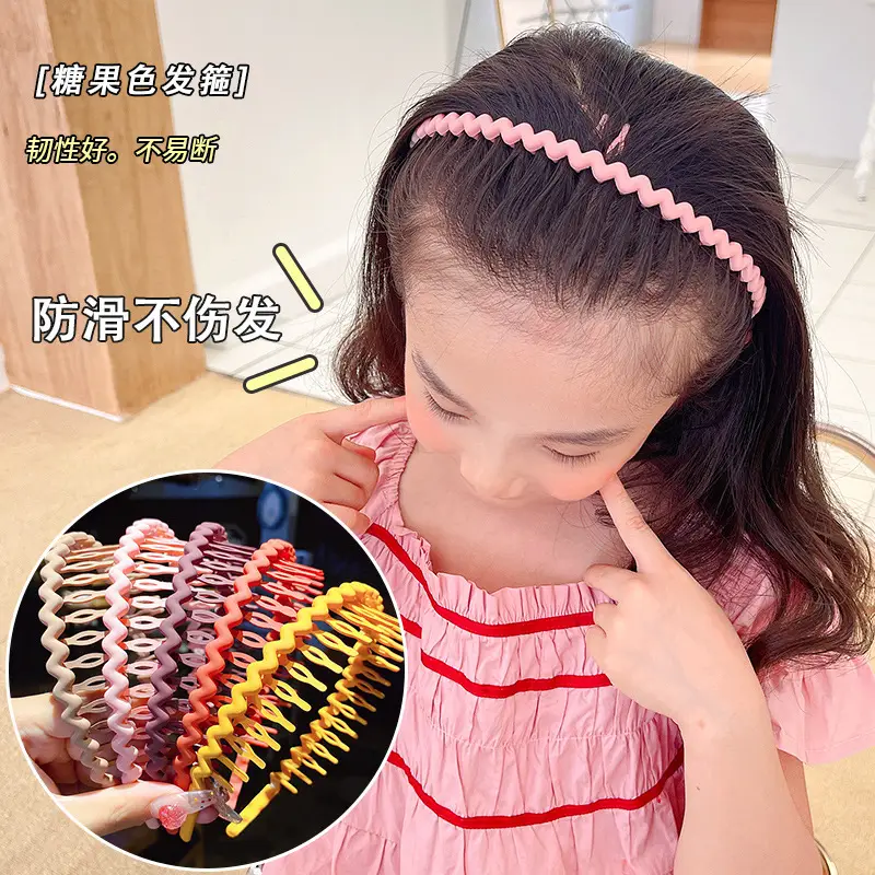 Anti-Slip Hair Clips for Girls, Teeth Design, Colorful - Image 10