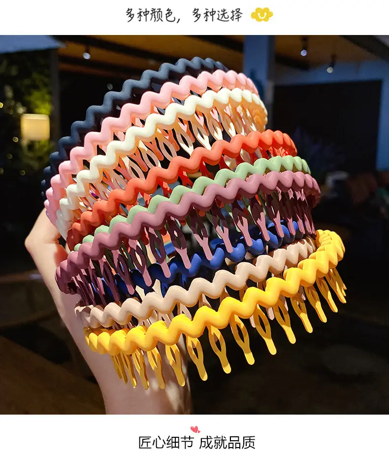 Anti-Slip Hair Clips for Girls, Teeth Design, Colorful — feature 7