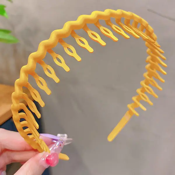 Anti-Slip Hair Clips for Girls, Teeth Design, Colorful - Image 2