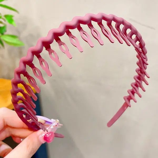 Anti-Slip Hair Clips for Girls, Teeth Design, Colorful - Image 8