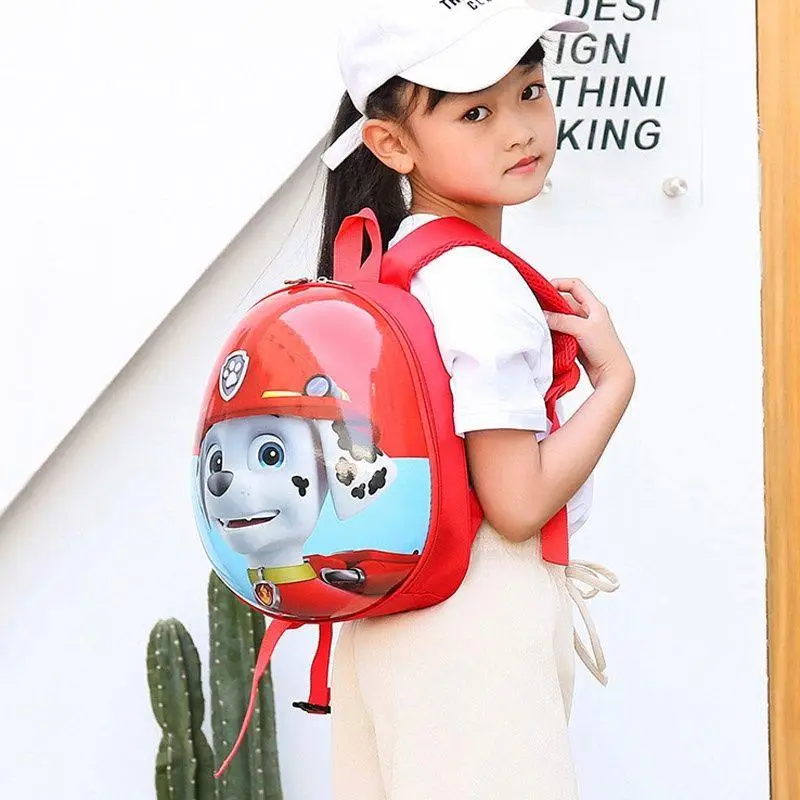 Paw Patrol Baby Children's School Bag Kindergarten Cartoon Little Girl 3-5 Years Old Lightweight Eggshell Backpack for Boys 6