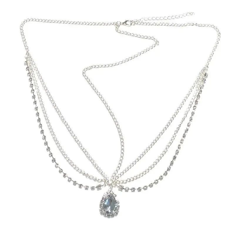 Antique Rhinestone Eyebrow Pendant for Women - Image 8