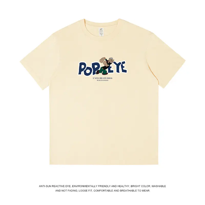 Men's PO24 T-Shirt Cotton American Summer Wear - Image 14