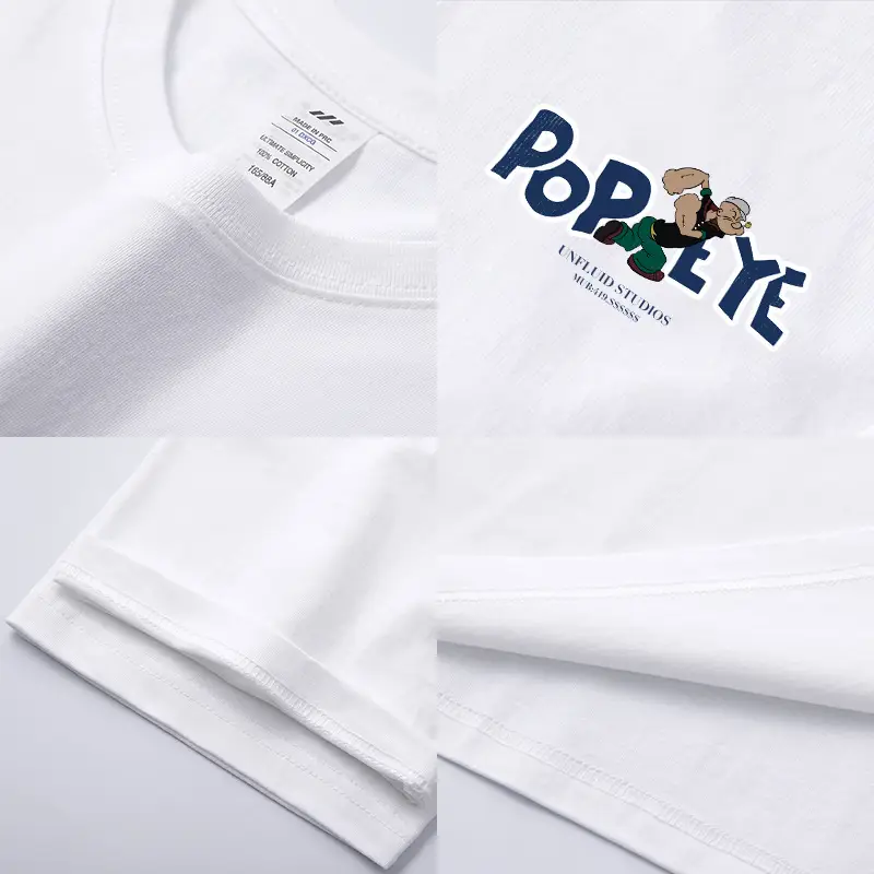 Men's PO24 T-Shirt Cotton American Summer Wear - Image 15