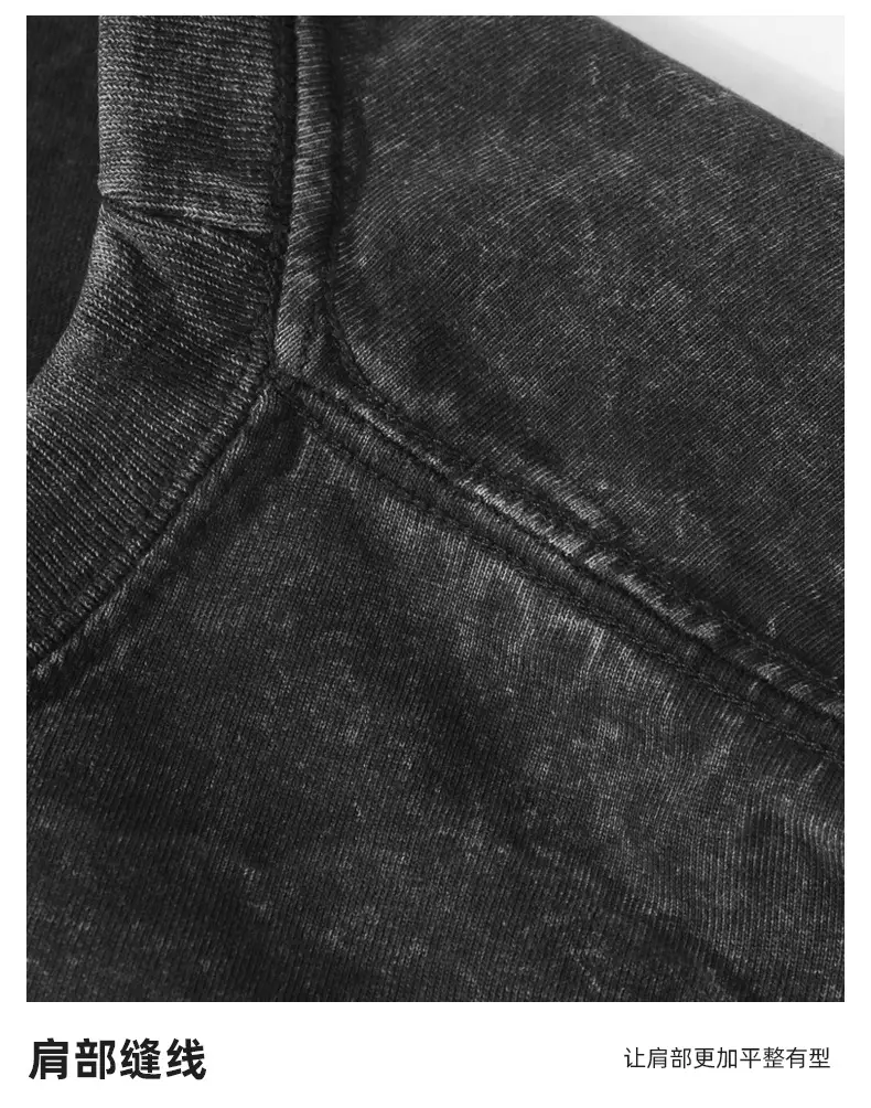 Men Women Grey Washed Oversize T-Shirt — feature 28