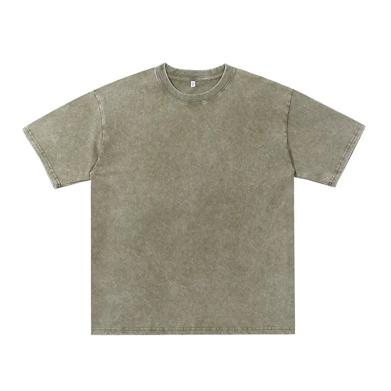 Men Women Grey Washed Oversize T-Shirt - Image 5