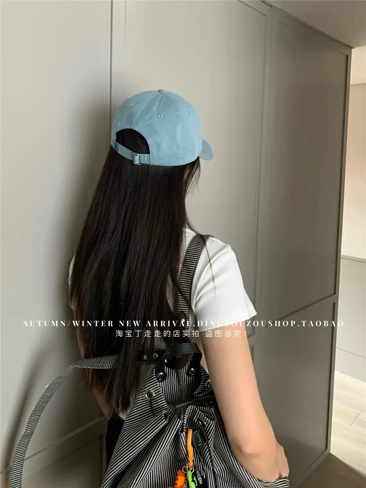 Lu Xi Korean Embroidered White Baseball Cap Women — feature 11