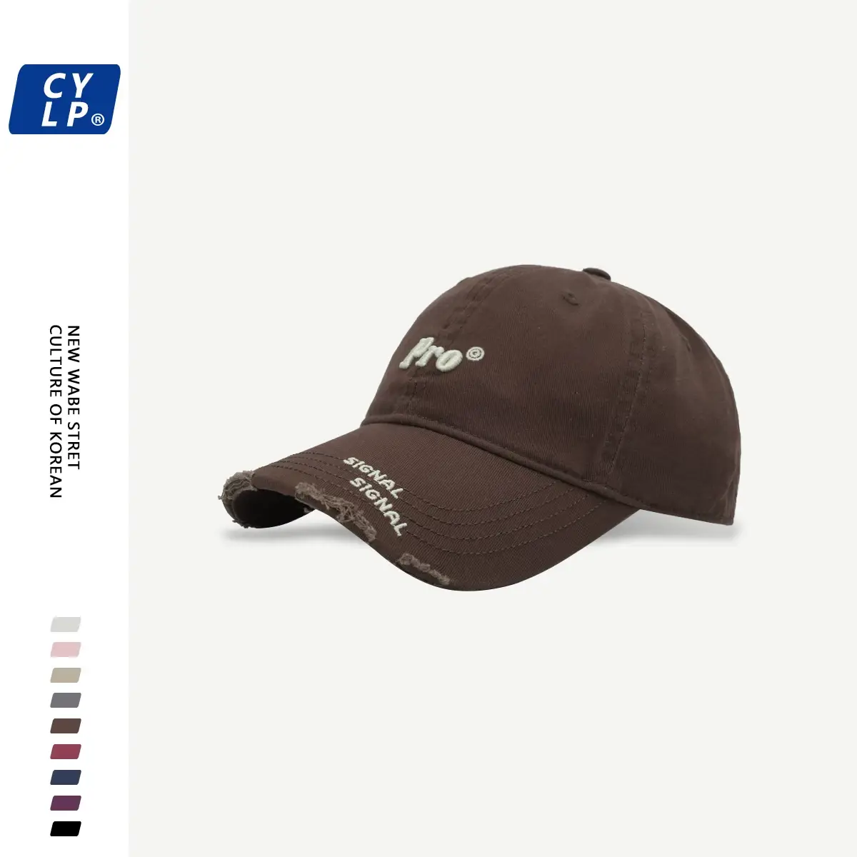 Men's Pro Embroidered Baseball Cap Navy Blue — feature 10