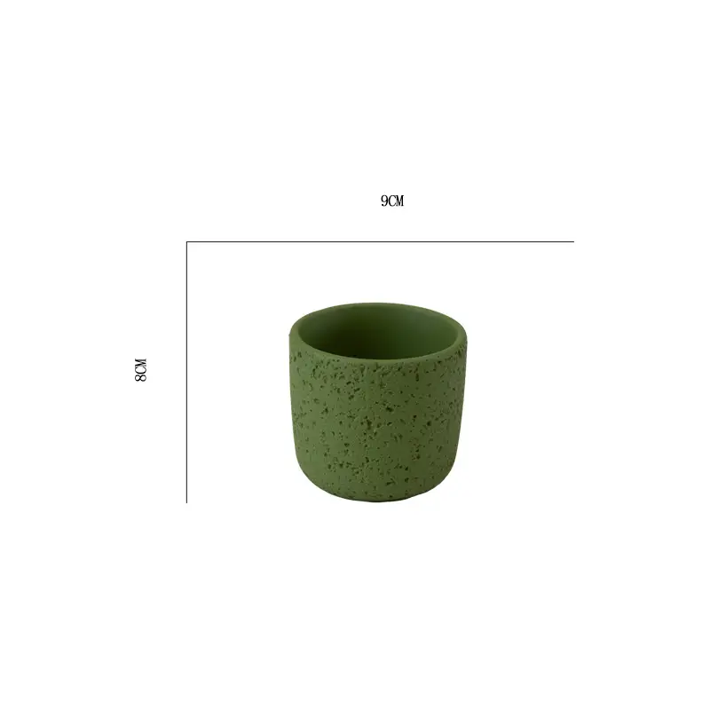 Net red mini small flowerpot cement potted simple multi-meat dried flowerpot Amazon cross-border Nordic wind manufacturers wholesale