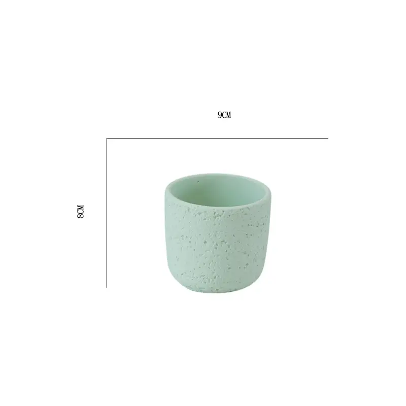 Net red mini small flowerpot cement potted simple multi-meat dried flowerpot Amazon cross-border Nordic wind manufacturers wholesale