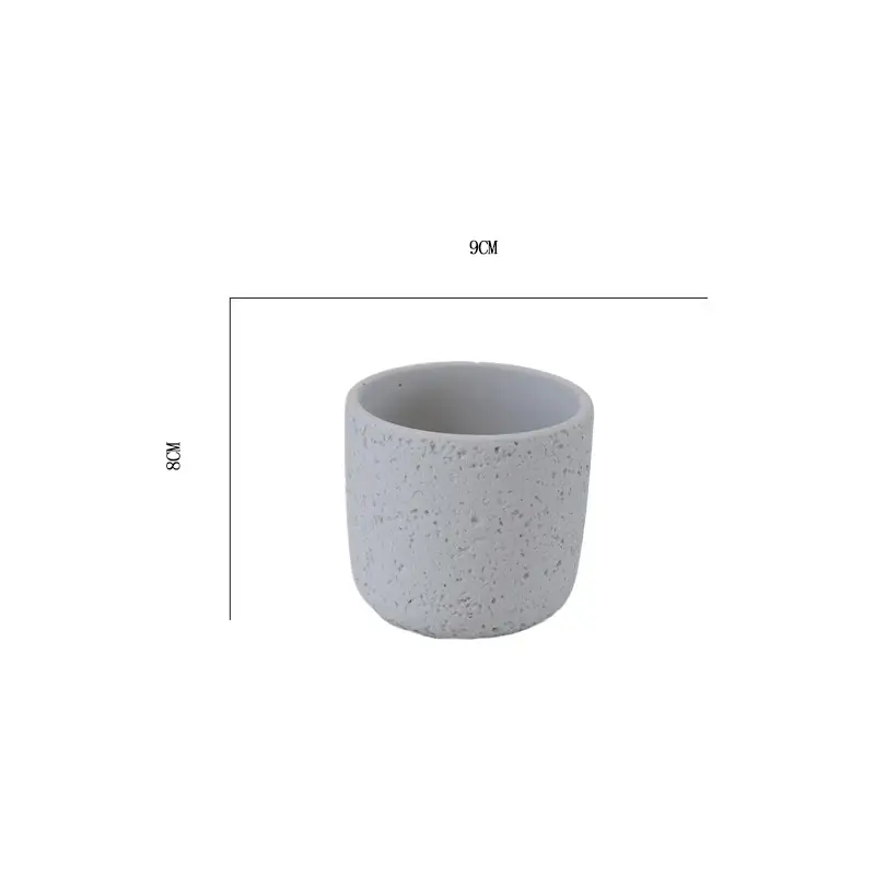 Net red mini small flowerpot cement potted simple multi-meat dried flowerpot Amazon cross-border Nordic wind manufacturers wholesale