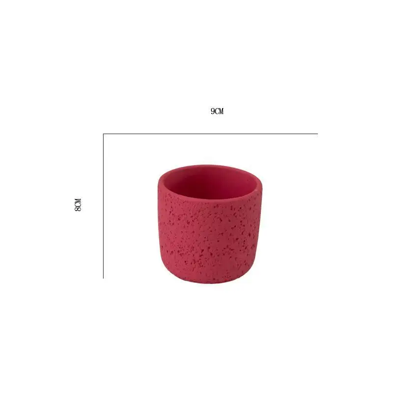 Net red mini small flowerpot cement potted simple multi-meat dried flowerpot Amazon cross-border Nordic wind manufacturers wholesale