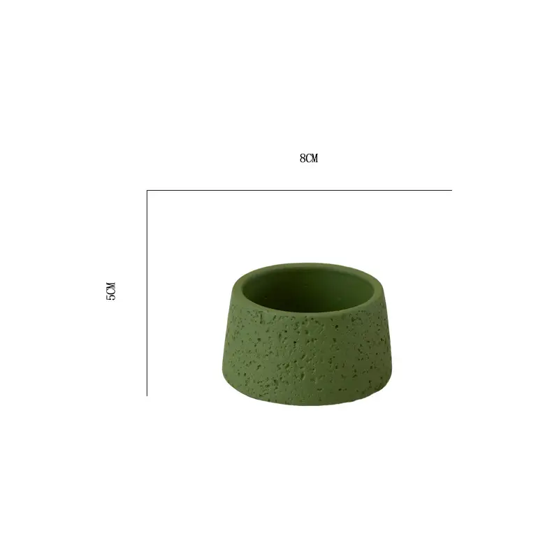 Net red mini small flowerpot cement potted simple multi-meat dried flowerpot Amazon cross-border Nordic wind manufacturers wholesale