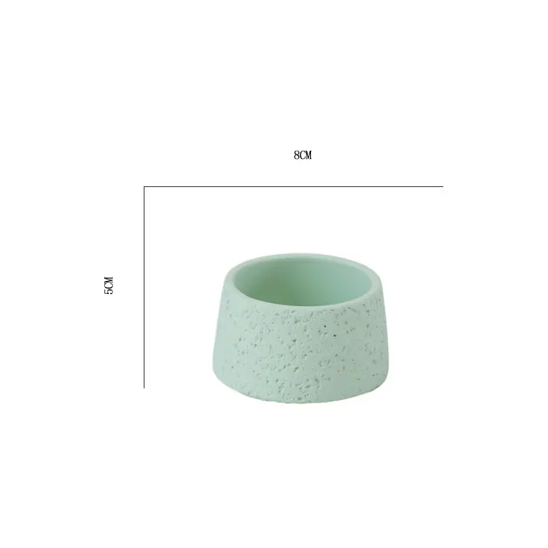 Net red mini small flowerpot cement potted simple multi-meat dried flowerpot Amazon cross-border Nordic wind manufacturers wholesale