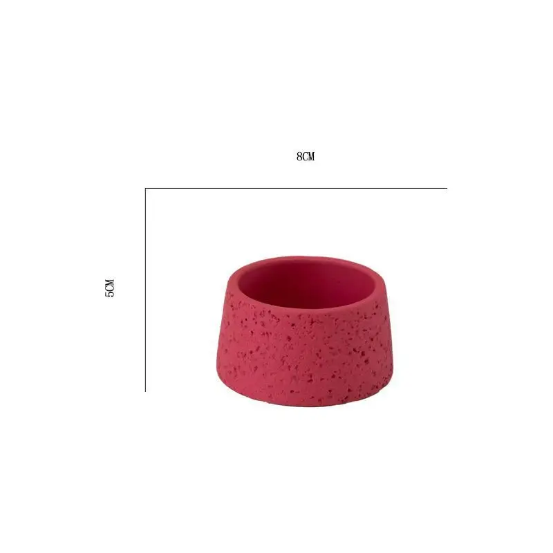 Net red mini small flowerpot cement potted simple multi-meat dried flowerpot Amazon cross-border Nordic wind manufacturers wholesale