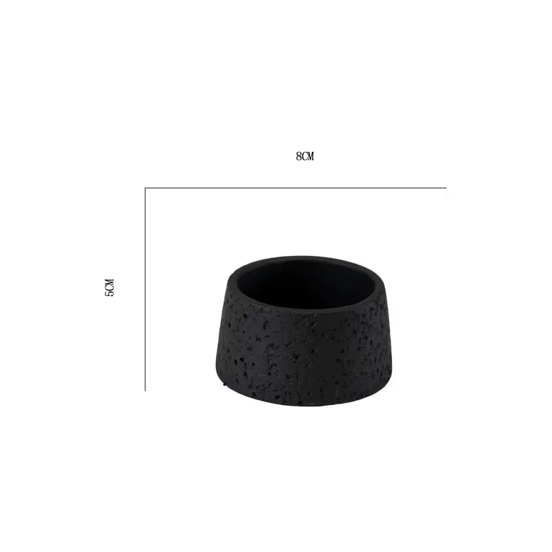 Net red mini small flowerpot cement potted simple multi-meat dried flowerpot Amazon cross-border Nordic wind manufacturers wholesale