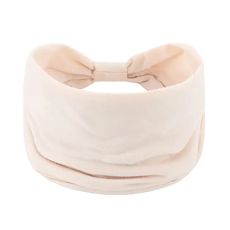 Brown Elastic Sports Hair Band for Women — feature 29