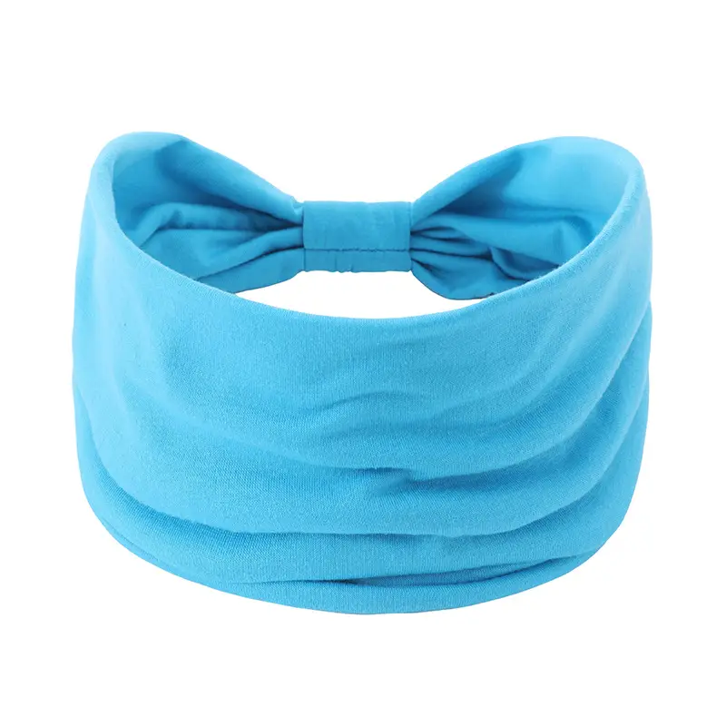 Brown Elastic Sports Hair Band for Women — feature 36