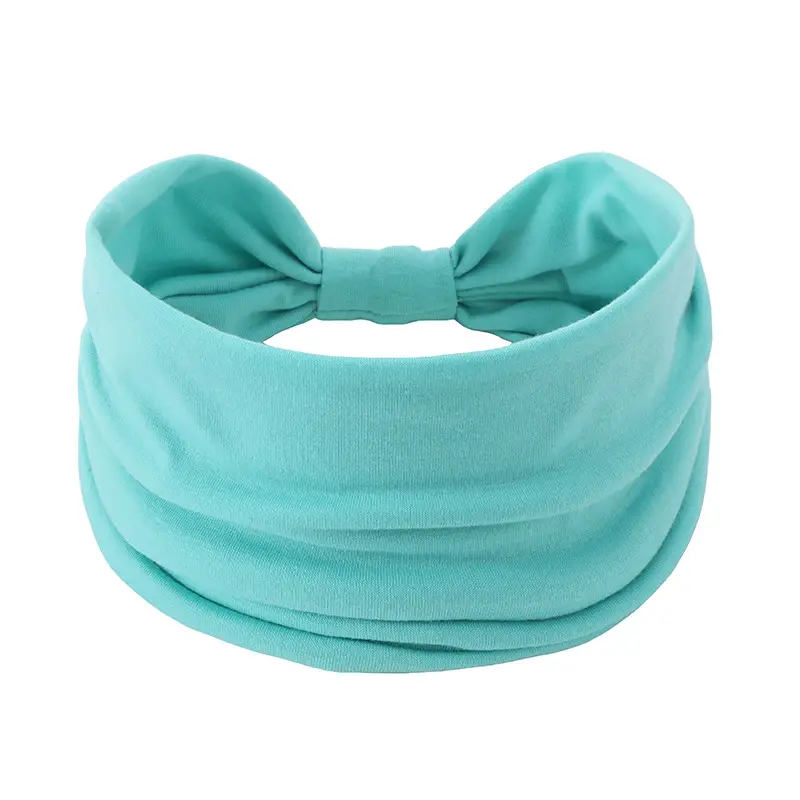 Brown Elastic Sports Hair Band for Women — feature 44