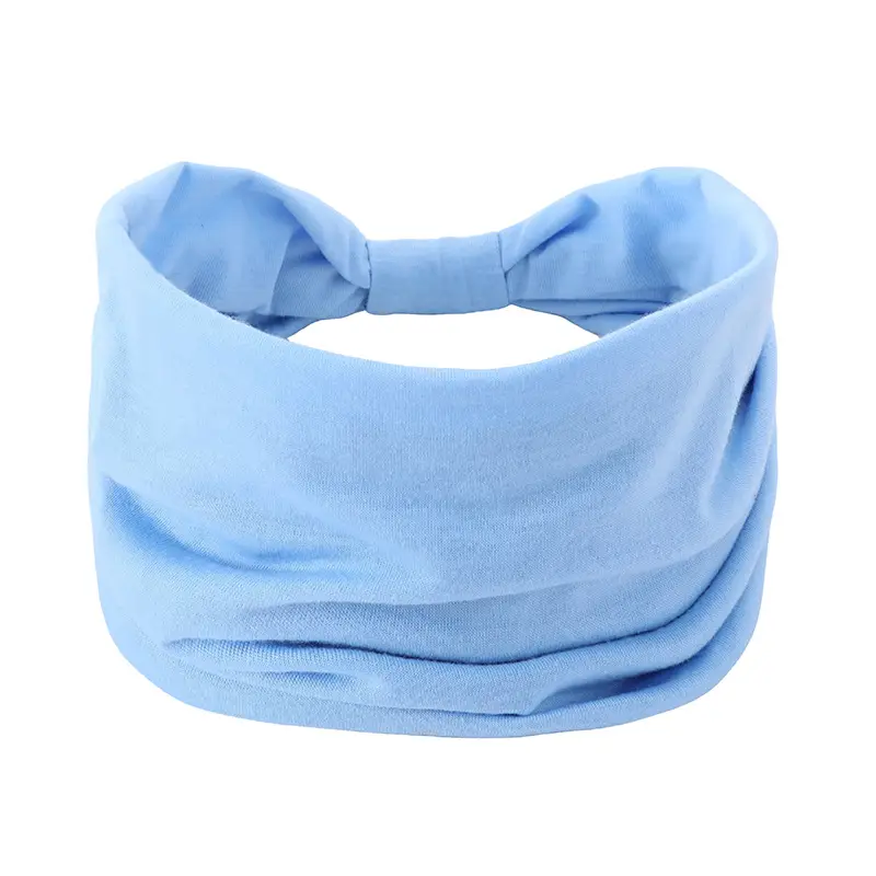 Brown Elastic Sports Hair Band for Women - Image 25
