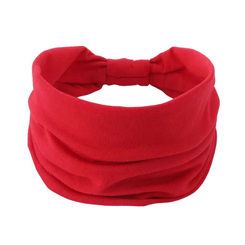 Brown Elastic Sports Hair Band for Women - Image 26