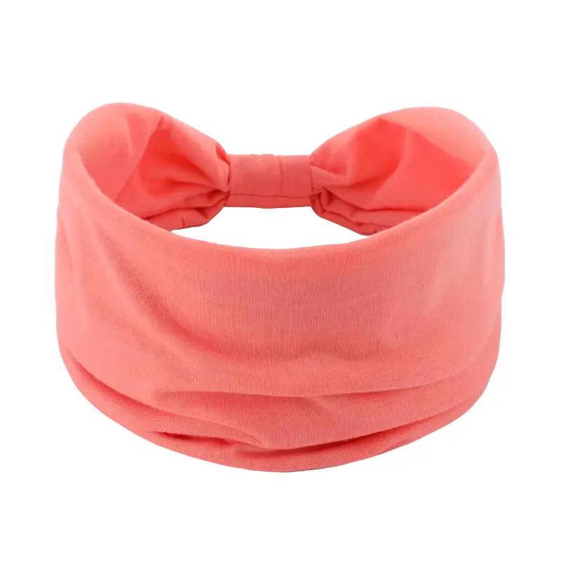 Brown Elastic Sports Hair Band for Women - Image 30