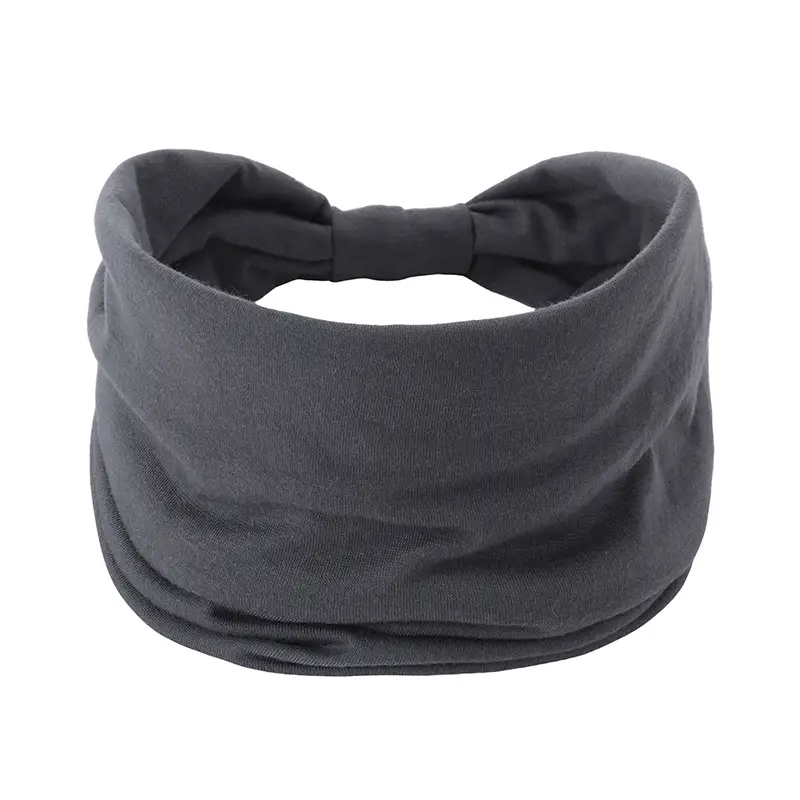Brown Elastic Sports Hair Band for Women - Image 6