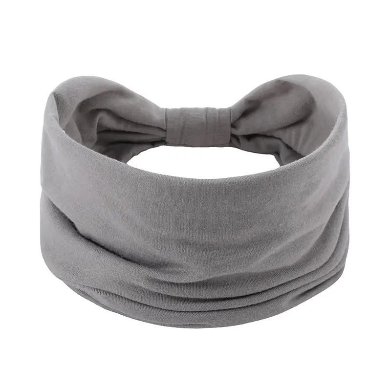 Brown Elastic Sports Hair Band for Women - Image 7