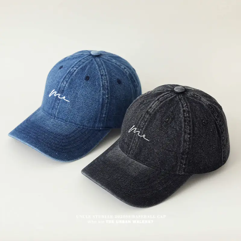 Black Unisex Baseball Cap with "My" Embroidery — feature 10