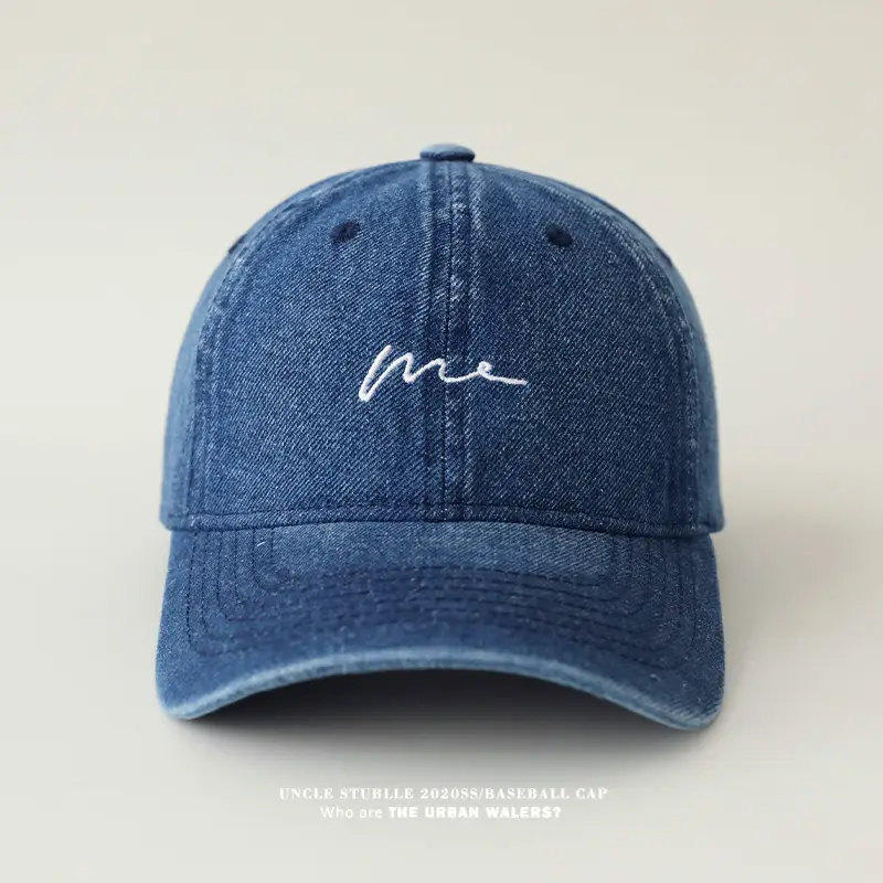 Black Unisex Baseball Cap with "My" Embroidery — feature 11
