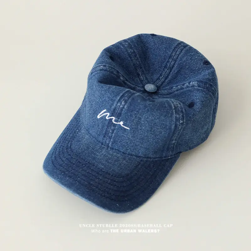 Black Unisex Baseball Cap with "My" Embroidery — feature 12