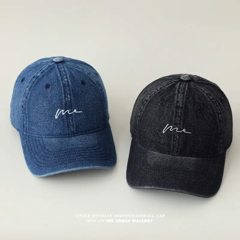 Black Unisex Baseball Cap with "My" Embroidery — feature 13