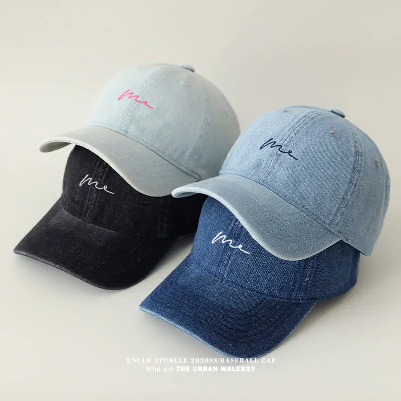 Black Unisex Baseball Cap with "My" Embroidery — feature 2