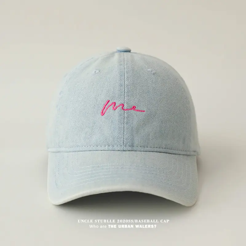 Black Unisex Baseball Cap with "My" Embroidery — feature 3