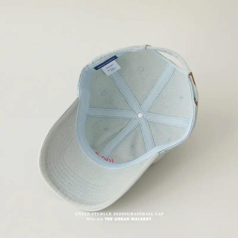 Black Unisex Baseball Cap with "My" Embroidery — feature 4