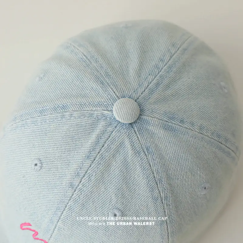 Black Unisex Baseball Cap with "My" Embroidery — feature 5
