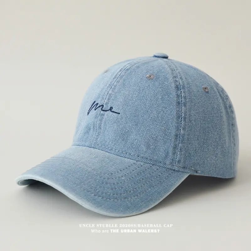 Black Unisex Baseball Cap with "My" Embroidery — feature 8