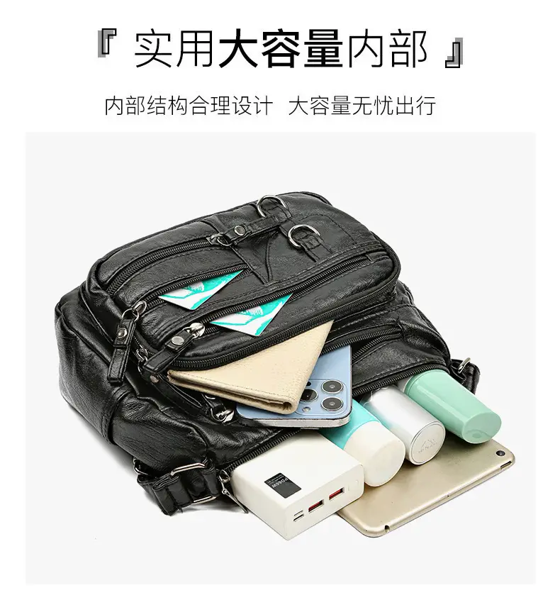 Tan Leather Shoulder Bag for Women 2025 New Fashion — feature 13