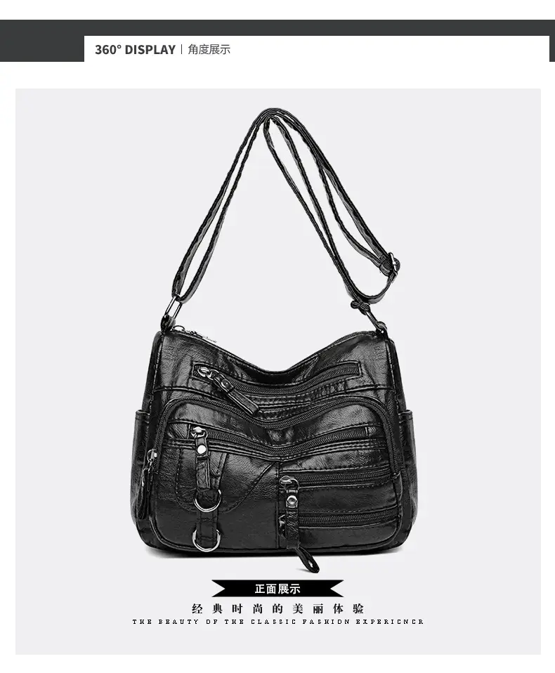 Tan Leather Shoulder Bag for Women 2025 New Fashion — feature 19