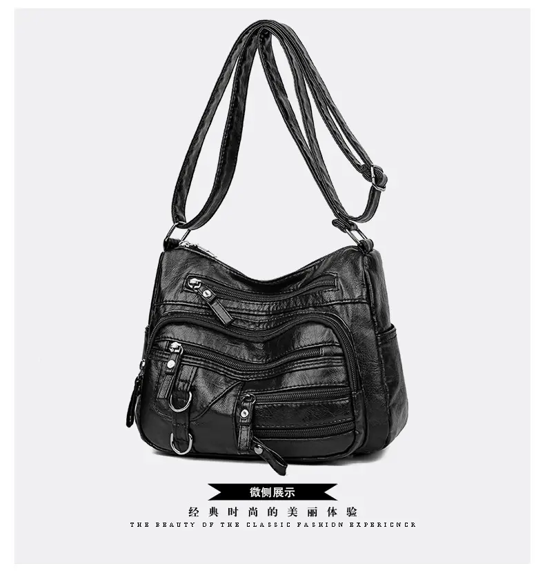 Tan Leather Shoulder Bag for Women 2025 New Fashion — feature 20