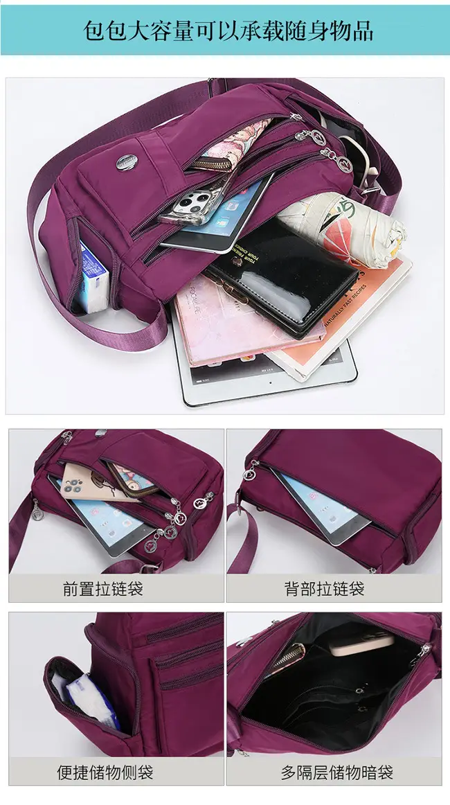 Oxford Cloth Crossbody Bag for Women 2026 Hot Selling — feature 11