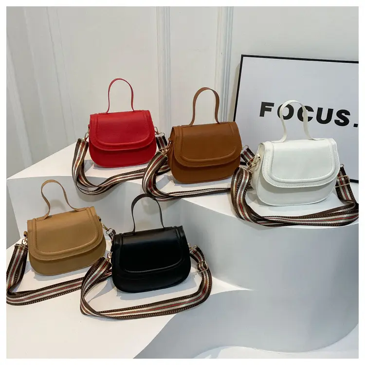 White Saddle Bag for Women, 2024 New Arrival, All-Match Style — feature 29