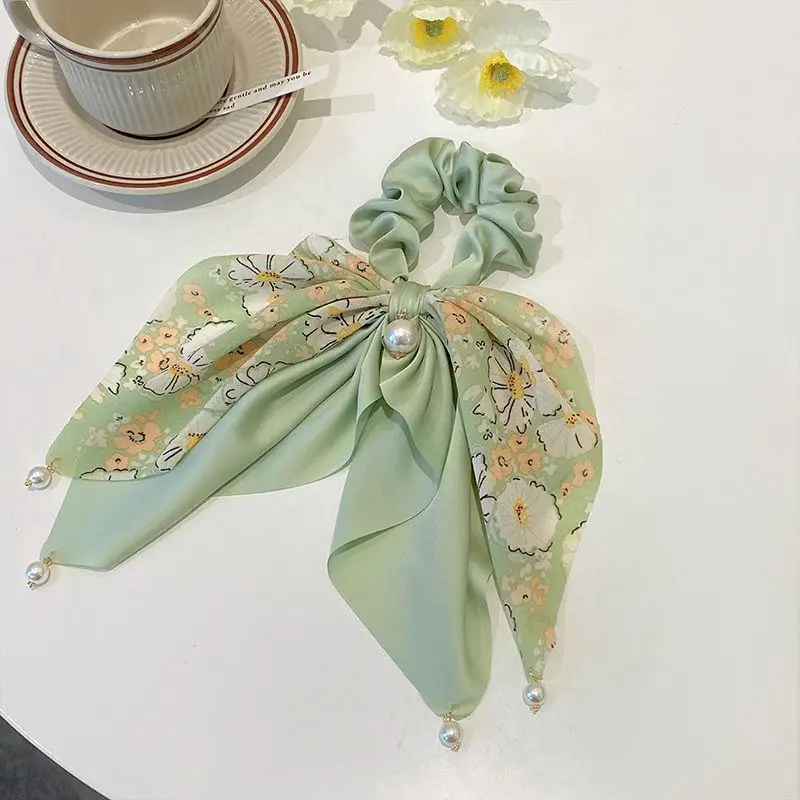 Purple Floral Bow Hair Band for Women — feature 10