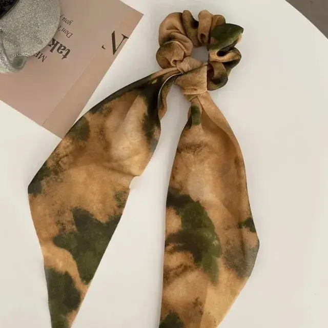 Purple Floral Bow Hair Band for Women - Image 12